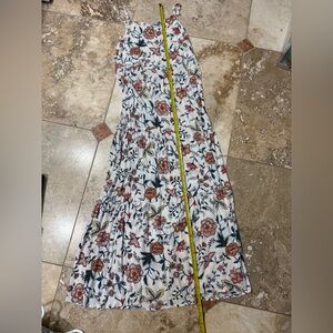 Old Navy Cream Floral Knit Dress